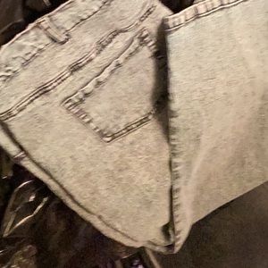 DG2 black on Green wash super stretch jeans 22Petite